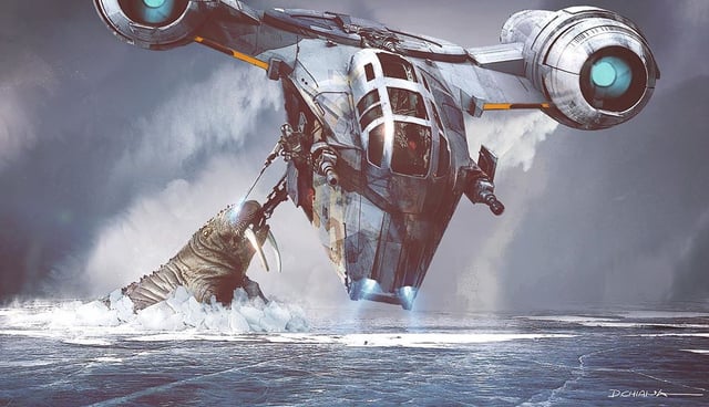 Razor Crest — Concept Art