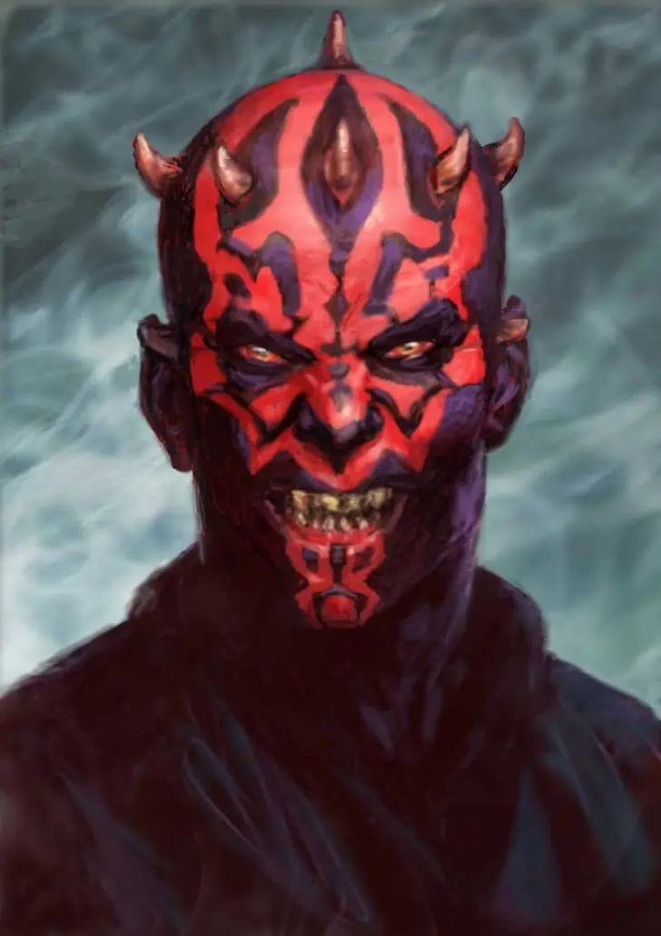Iain McCaig's Thousand Faces of Darth Maul